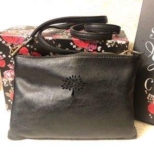 Mulberry Black crossbody